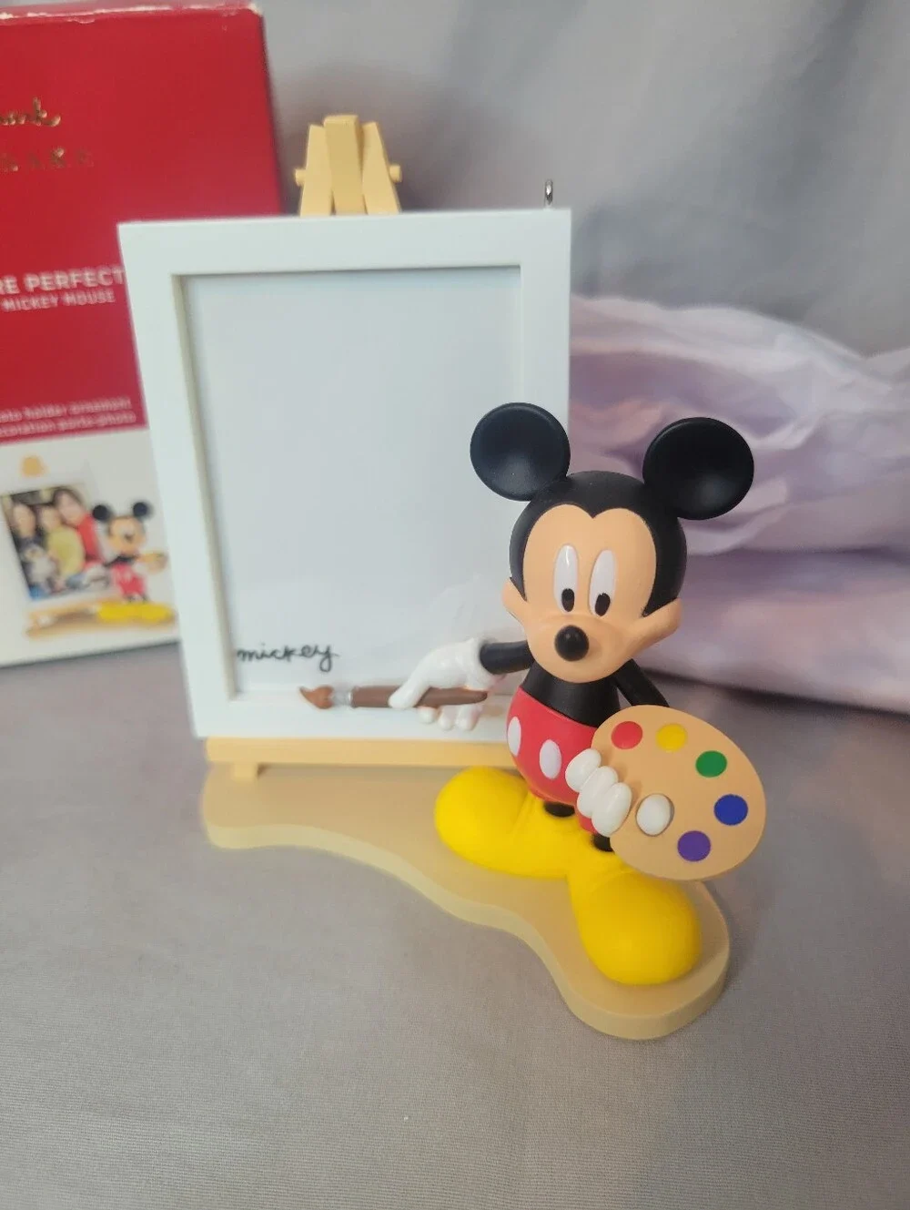 Disney Mickey Mouse Artist Photo Frame Ornament